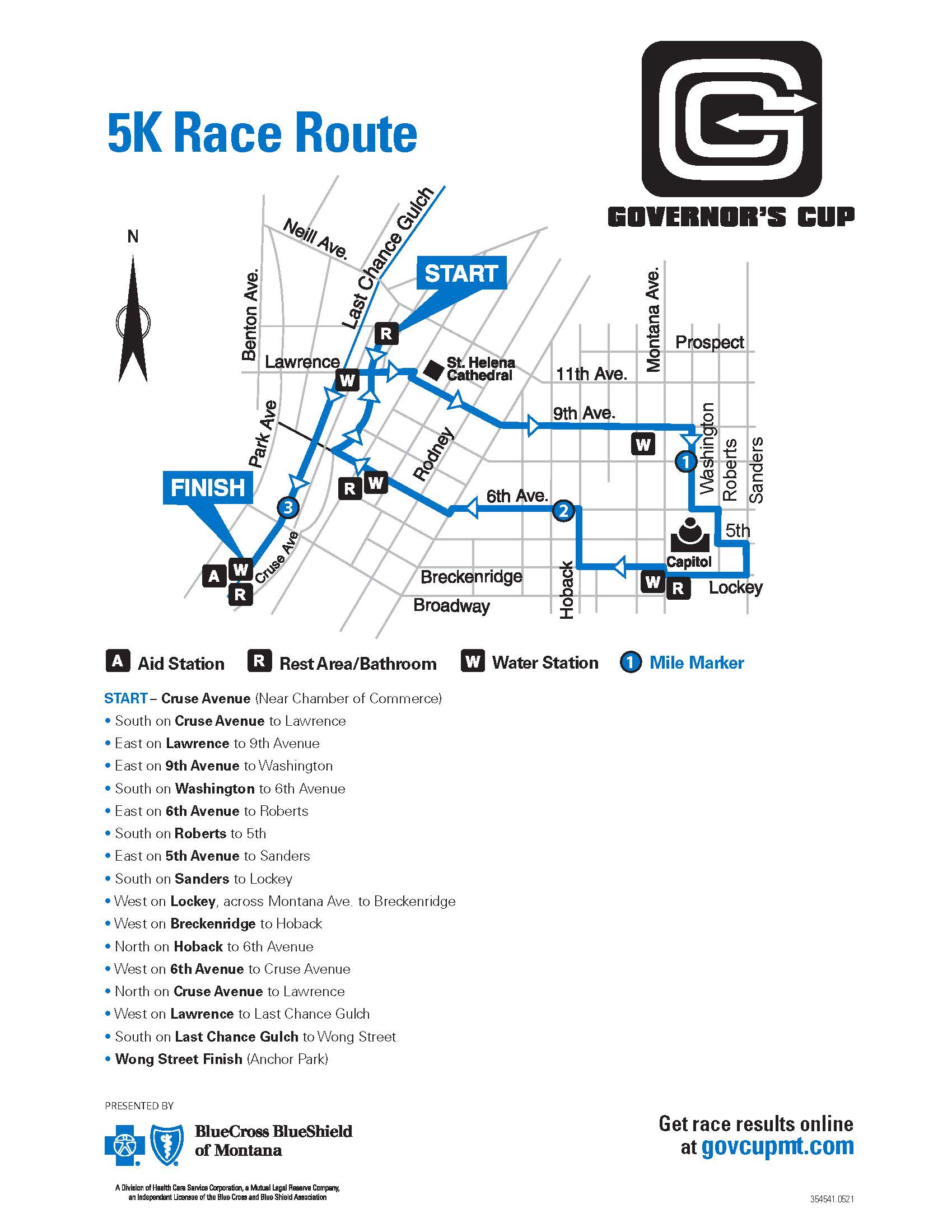 The Governor’s Cup Course Maps Montana Governor’s Cup Road Races