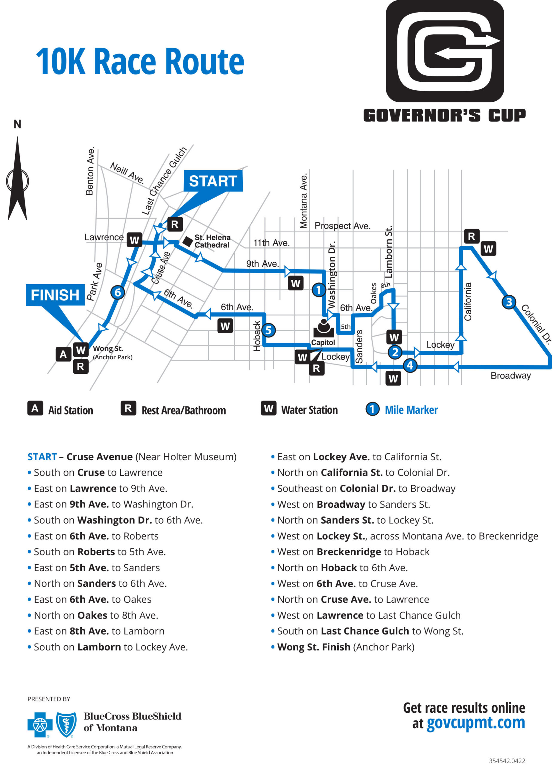 The Governor’s Cup Course Maps Montana Governor’s Cup Road Races